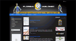 Desktop Screenshot of florbaljablonec.cz